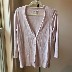 LOFT Outlet Lilac V-Neck Cardigan